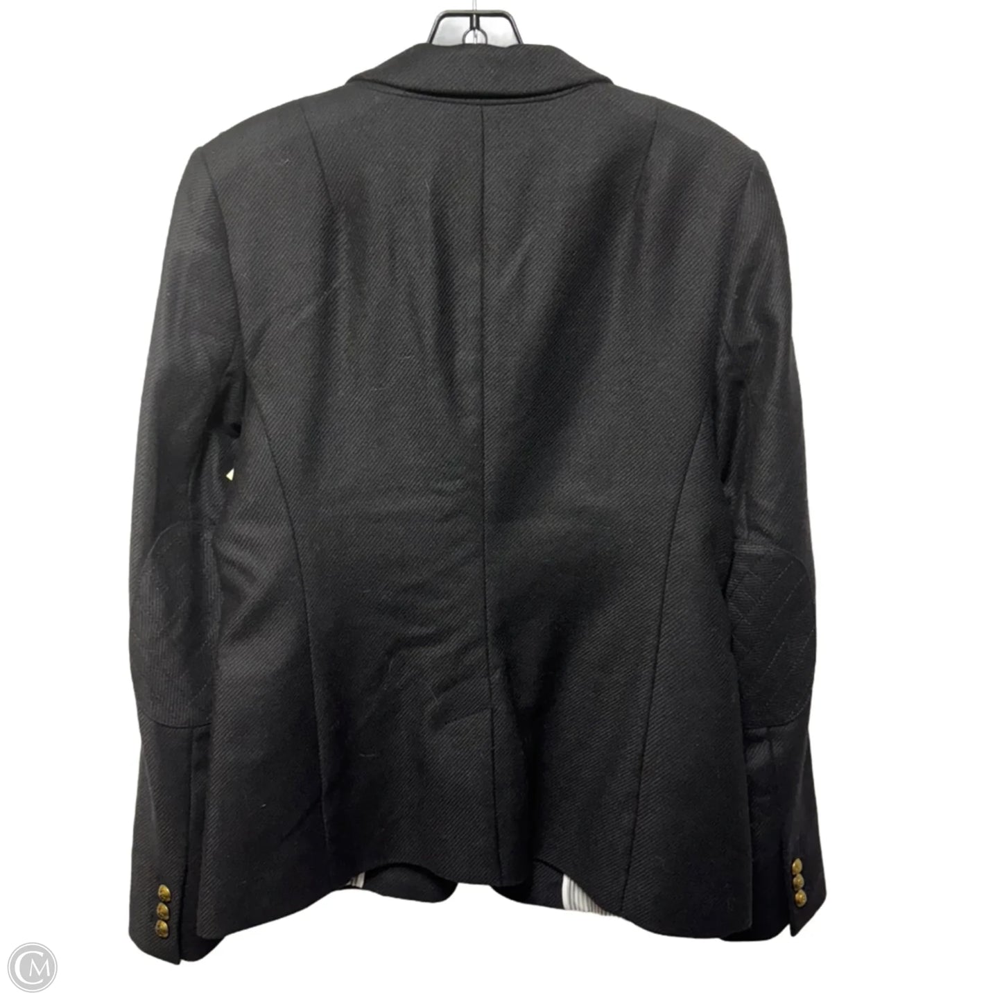 Hacking Jacket Blazer By Banana Republic In Black, Size: 8