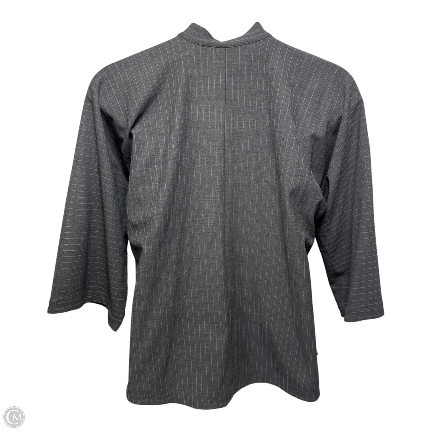 Pinstripe Blazer By Erica Tanov In Striped Pattern, Size: L
