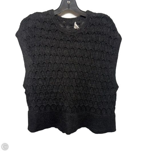 Mohair Sleeveless Sweater By Helmut Lang In Black, Size: S