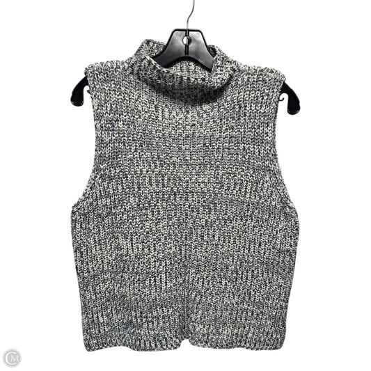 Sleeveless Sweater Top By Madewell In Blue, Size: M
