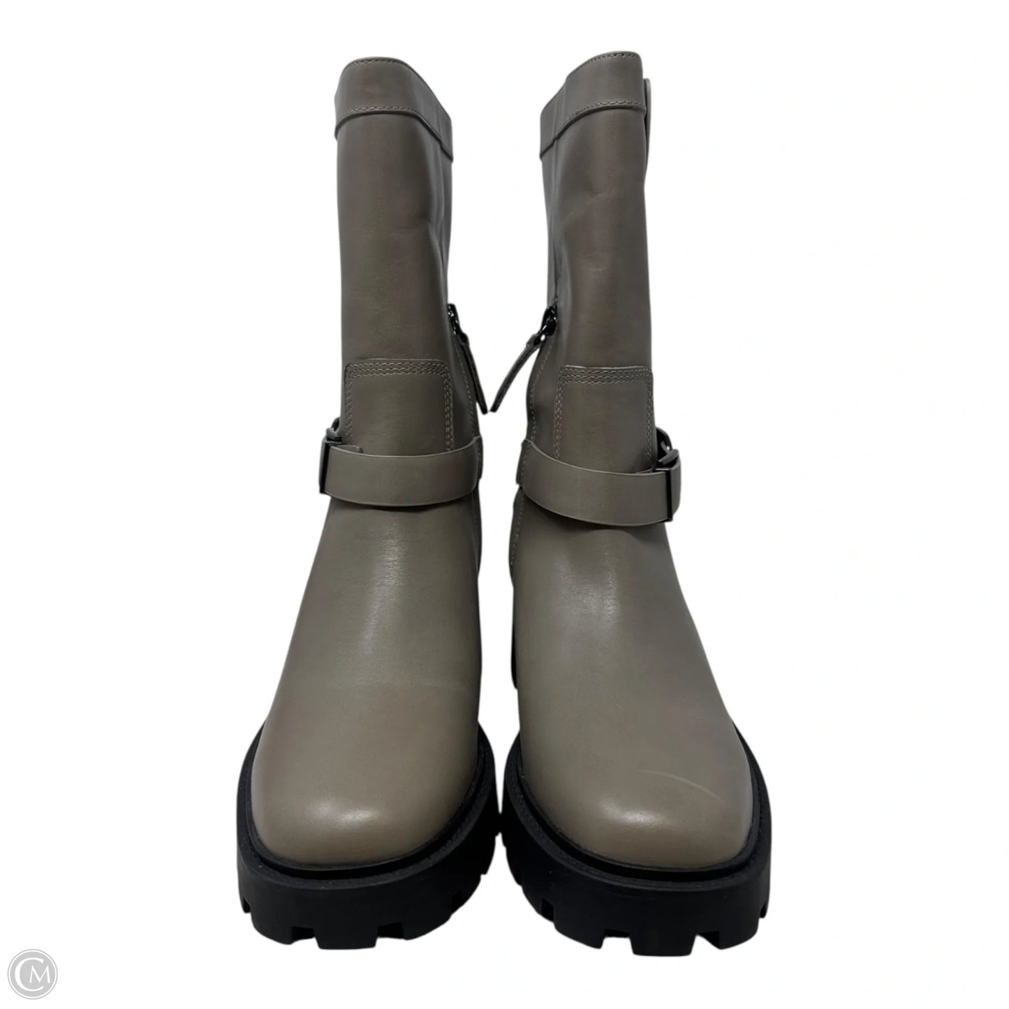 Boots Combat By Franco Sarto In Grey, Size: 7