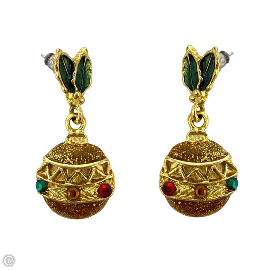 Sparkle Christmas Ornament Dangle Earrings
