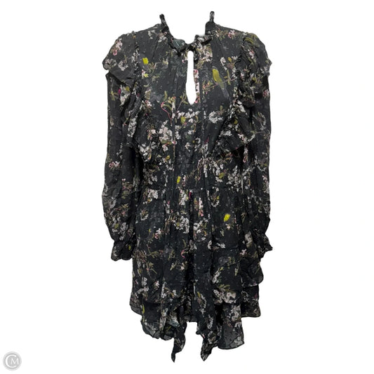 Elise Viola Dress Designer By All Saints In Floral Print, Size: 4