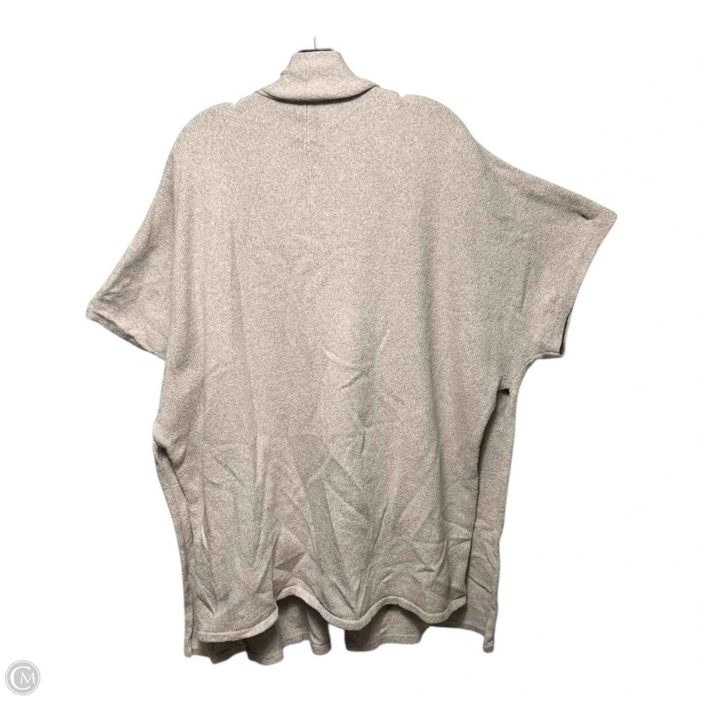 Sweater Cardigan By Eileen Fisher In Tan, Size: M