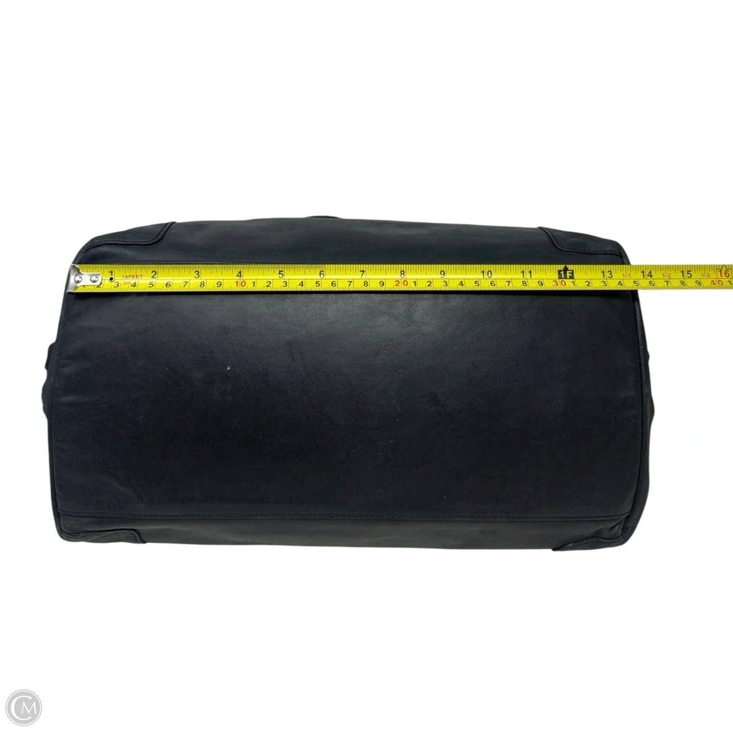 Oversized Shoulder Handbag Leather By Joy Gryson, Size: Large