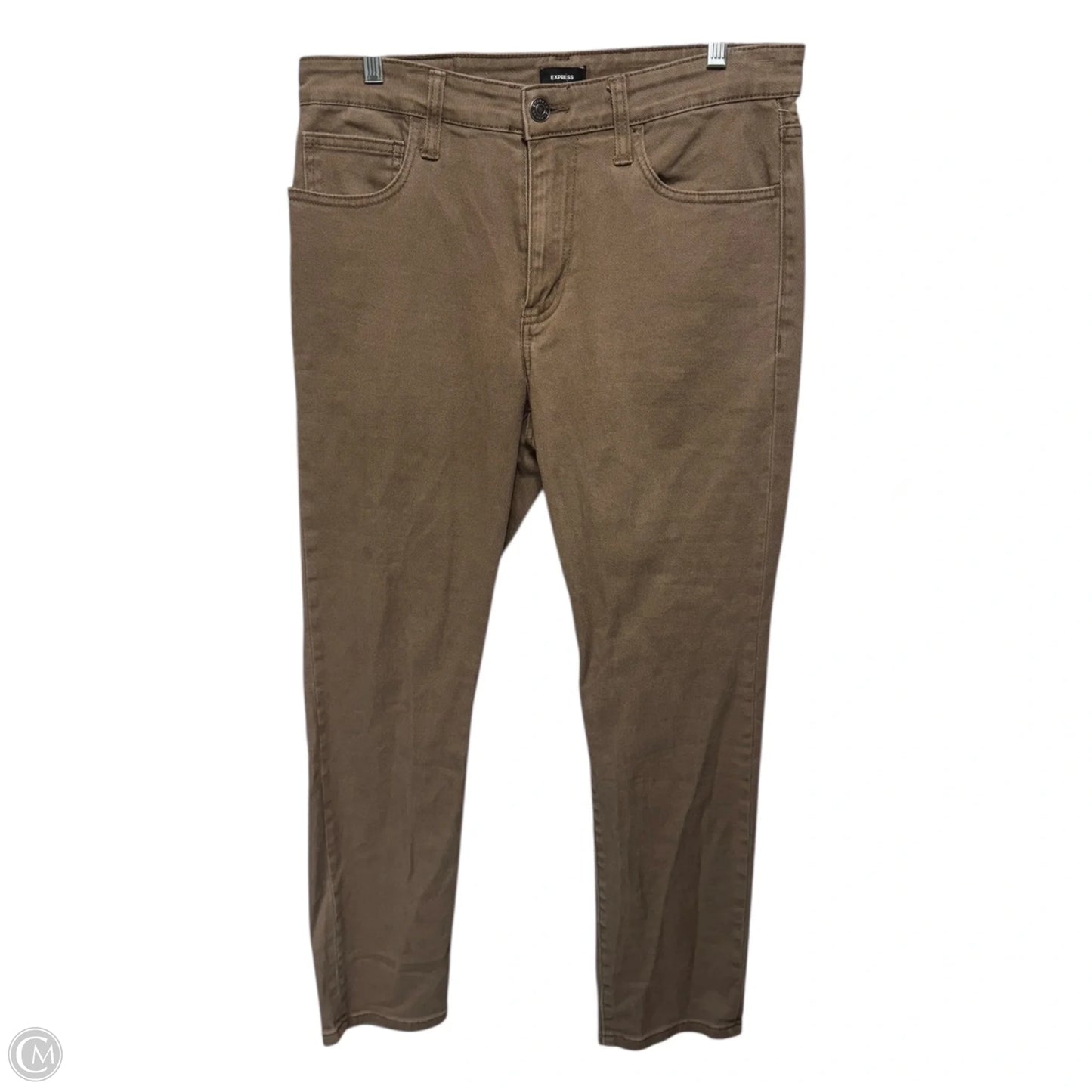 Pants Chinos & Khakis By Express In Brown, Size: 14/ 32x30
