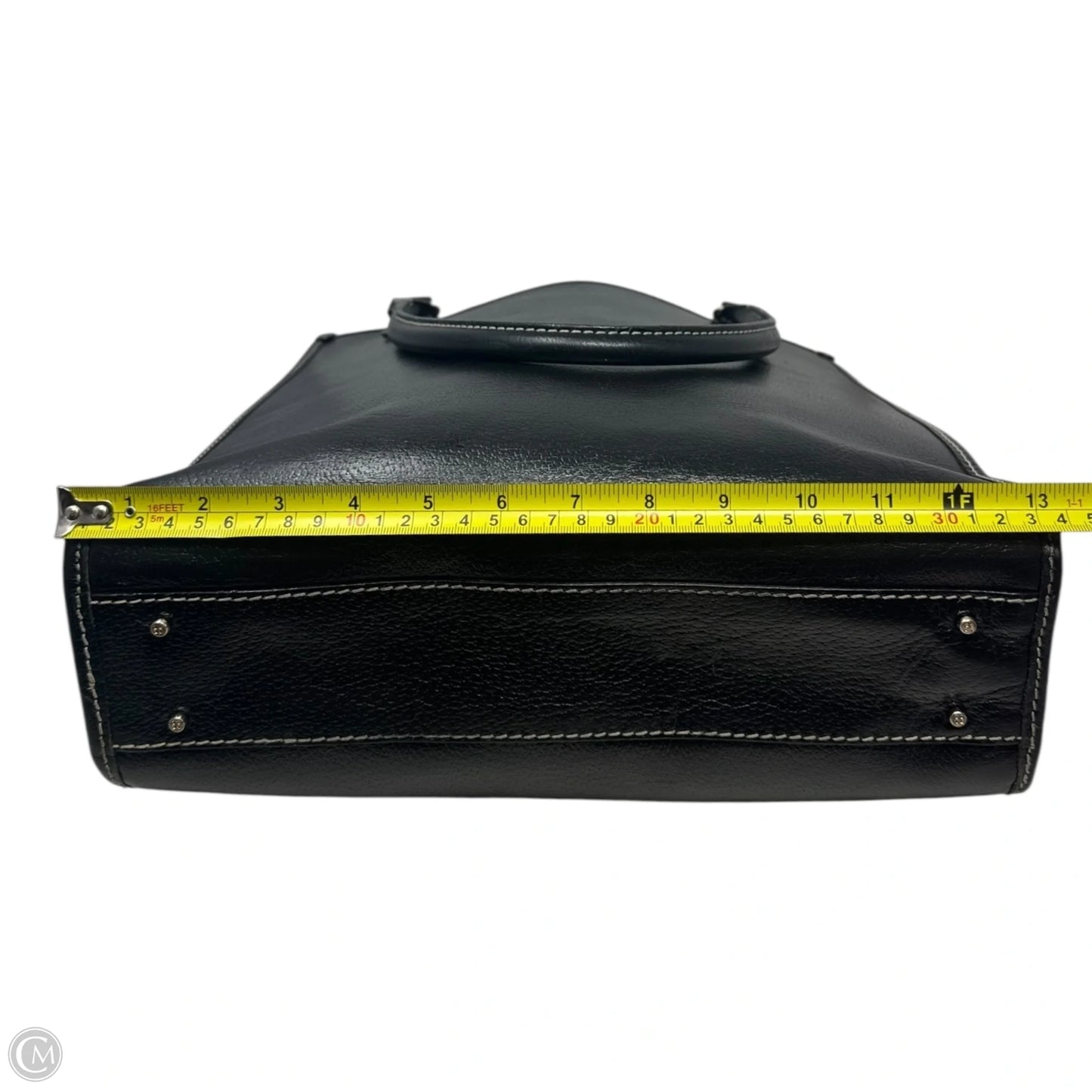 Leather Tote Designer By Kate Spade, Size: Large