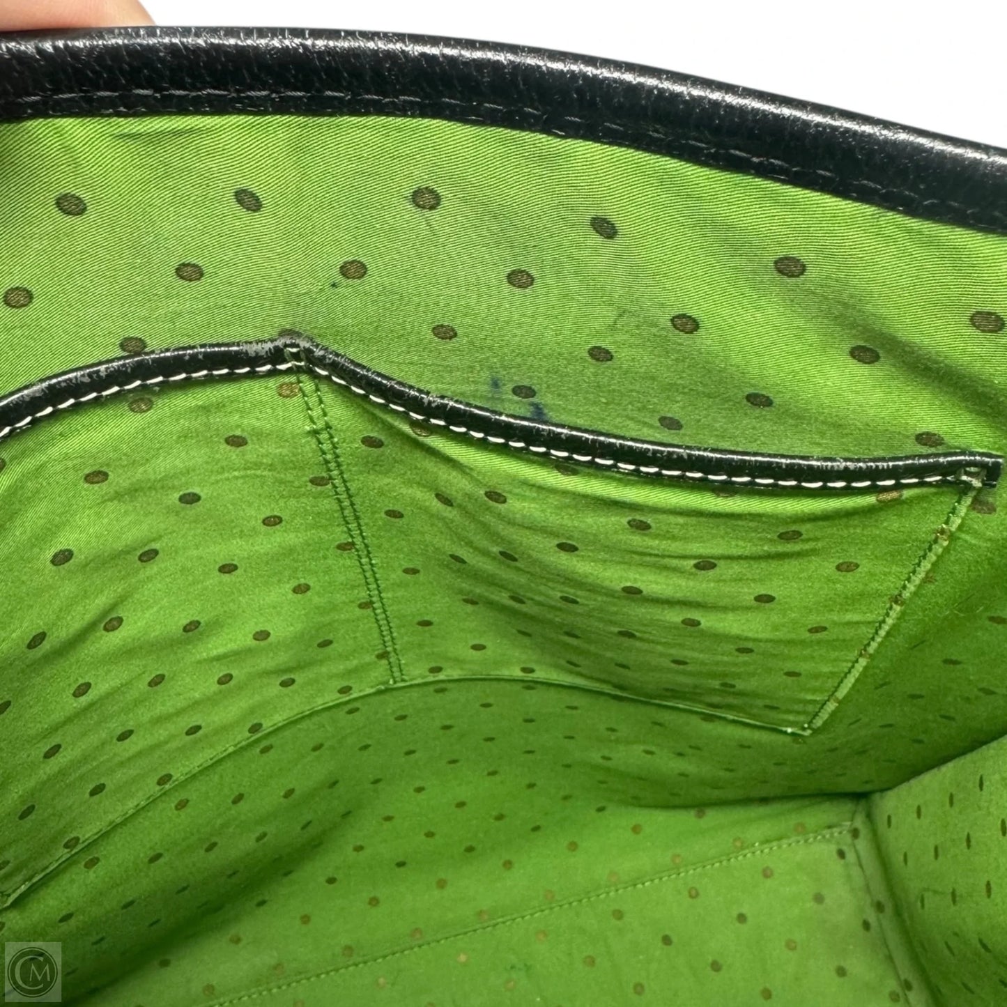 Leather Tote Designer By Kate Spade, Size: Large