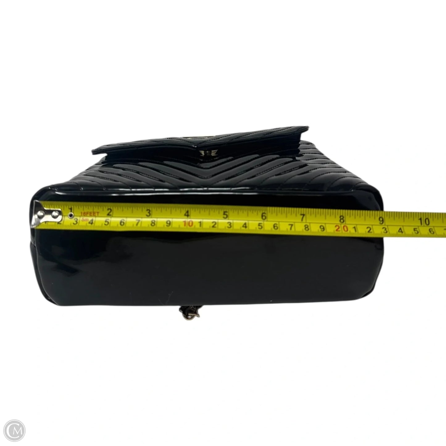 Quilted Patent Crossbody Handbag By Harrod’s, Size: Medium