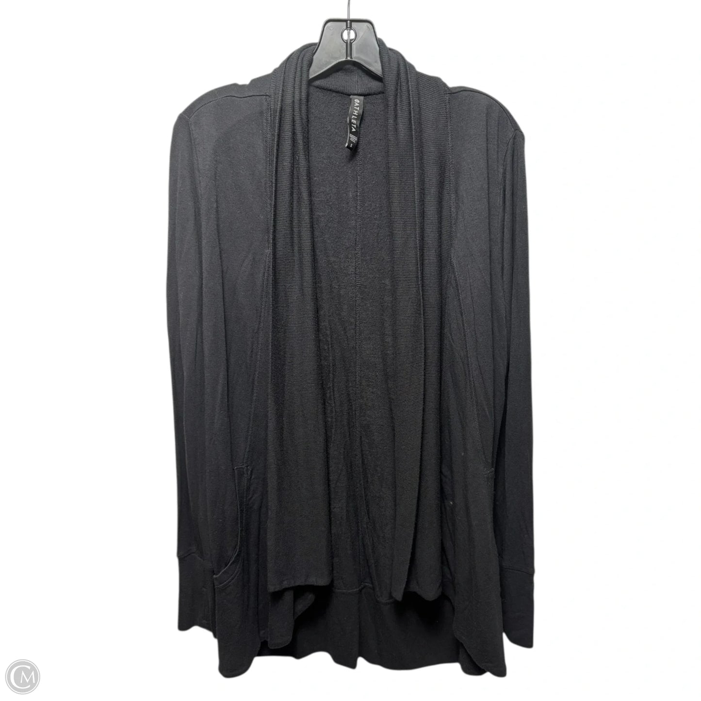 Sweater Cardigan By Athleta In Black, Size: S