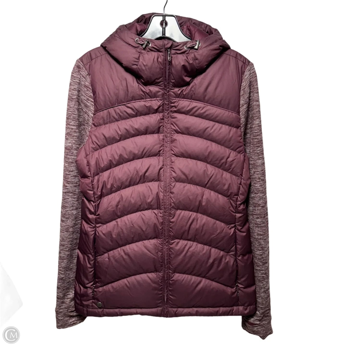 Plaza Down Quilted Hoody By Outdoor Research In Maroon, Size: M