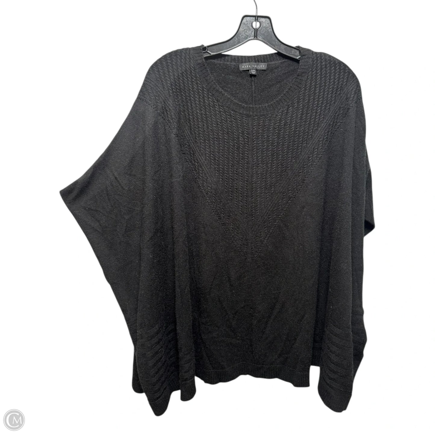 Sweater By Napa Valley In Black, Size: M