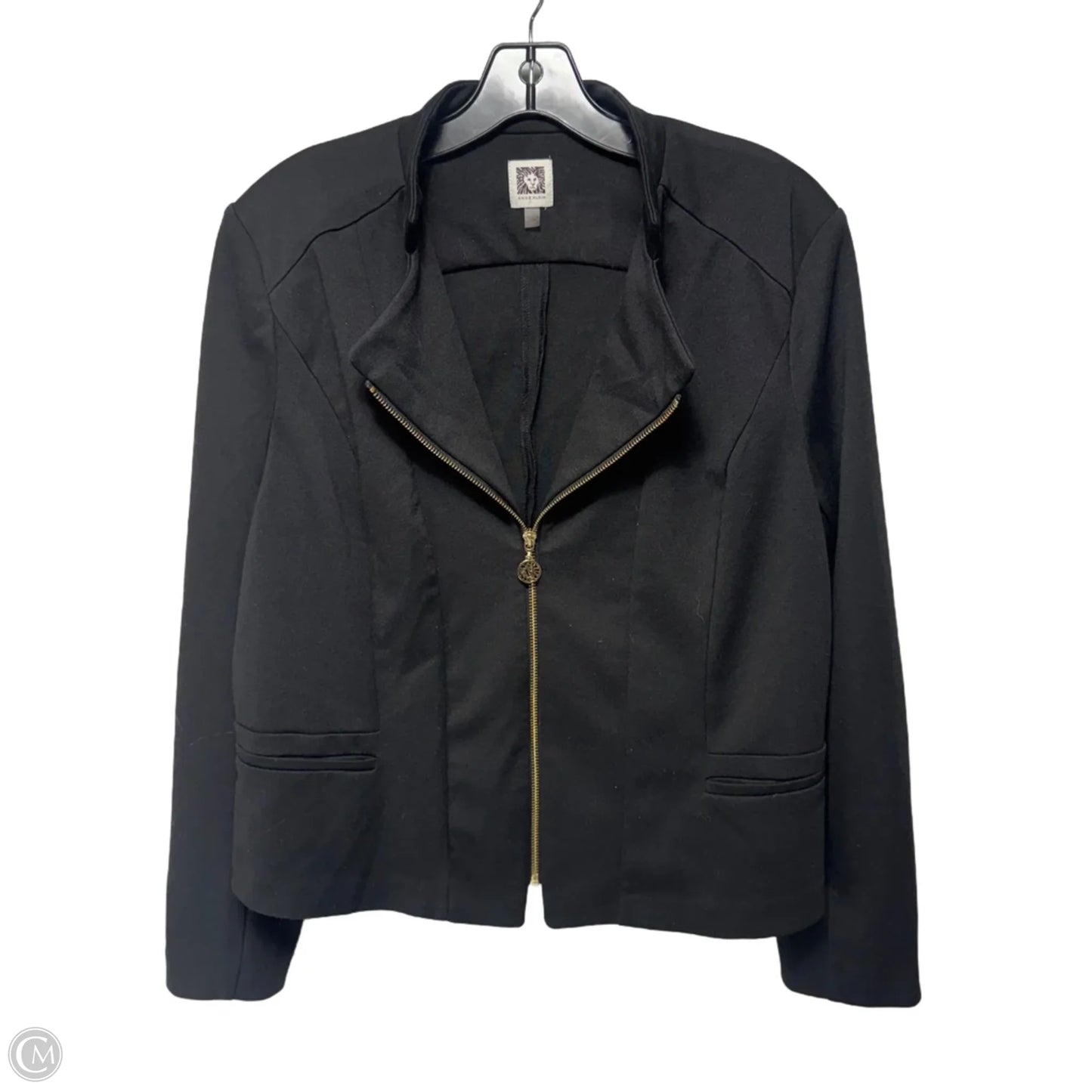 Jacket Other By Anne Klein In Black, Size: L