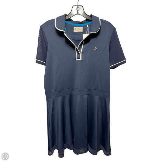 Athletic Dress By Penguin In Navy, Size: L
