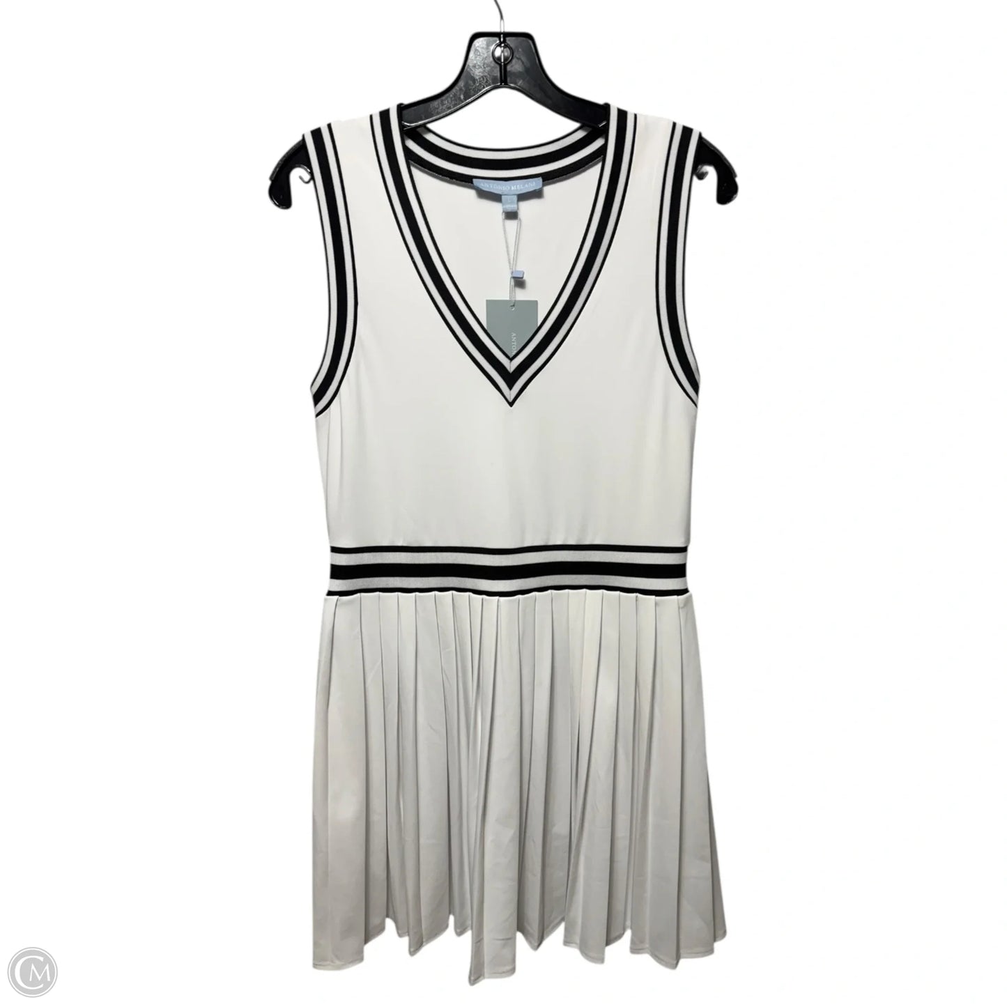 Athletic Dress By Antonio Melani In White, Size: L
