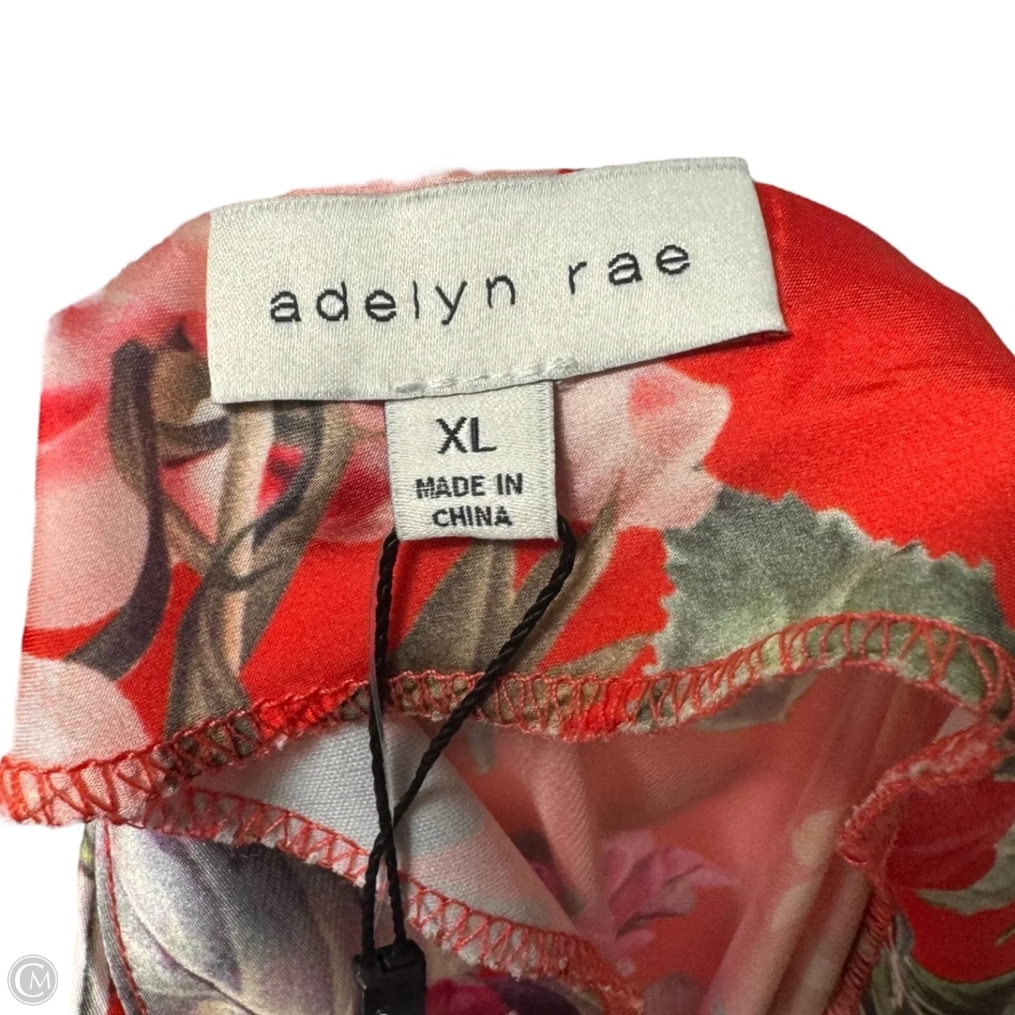 Cowl Neck Dress Party Long By Adelyn Rae In Floral Print, Size: Xl
