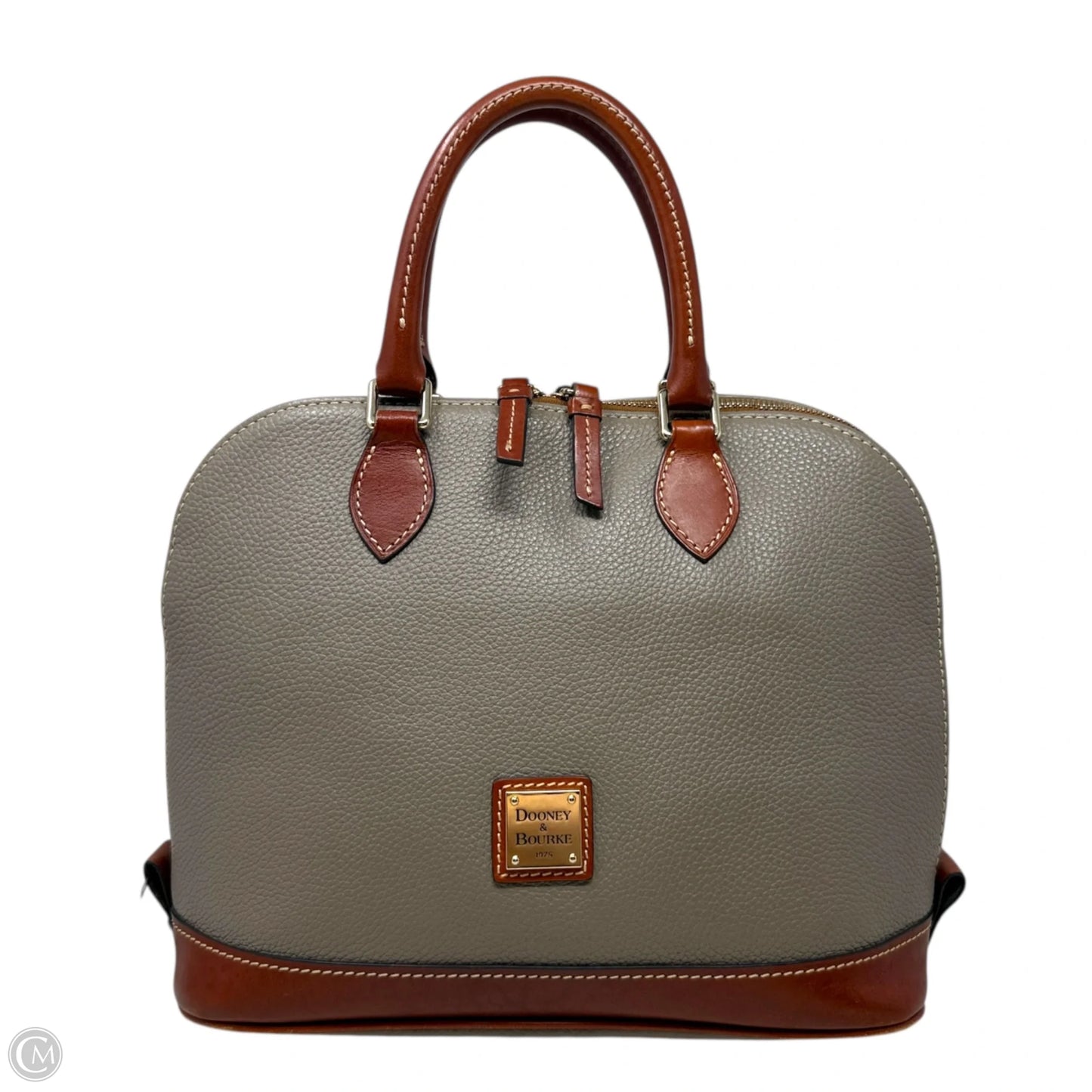 Pebble Grain Zip Zip Satchel Designer By Dooney And Bourke