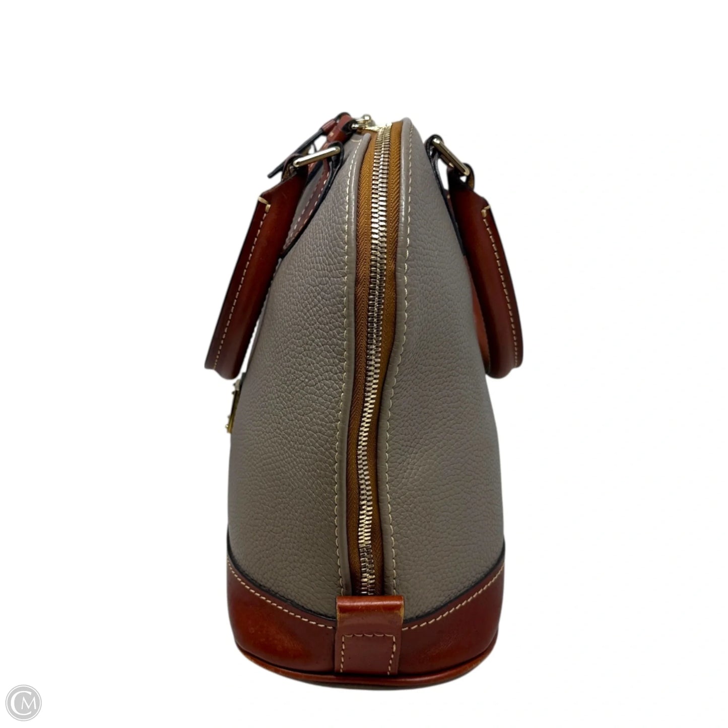 Pebble Grain Zip Zip Satchel Designer By Dooney And Bourke