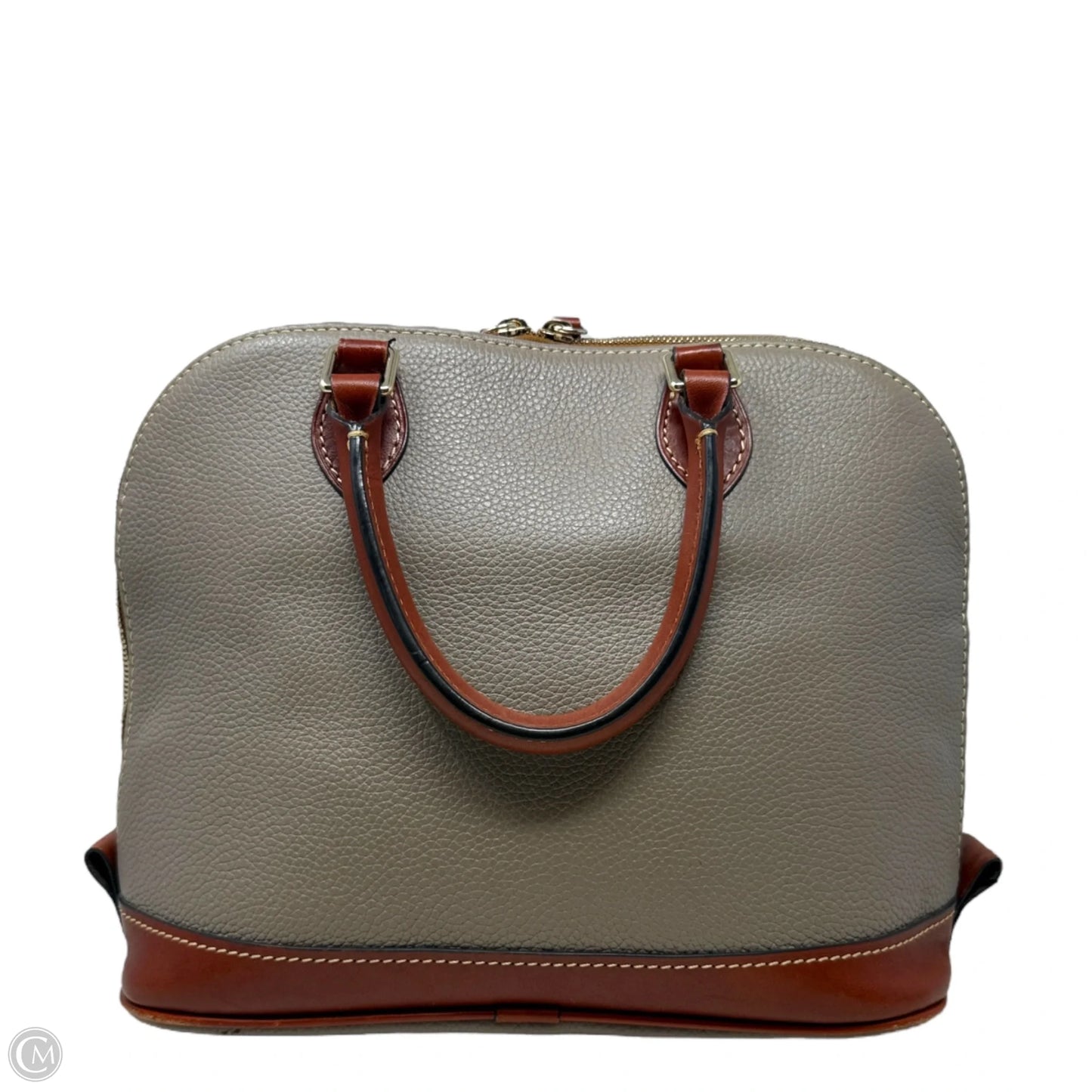 Pebble Grain Zip Zip Satchel Designer By Dooney And Bourke