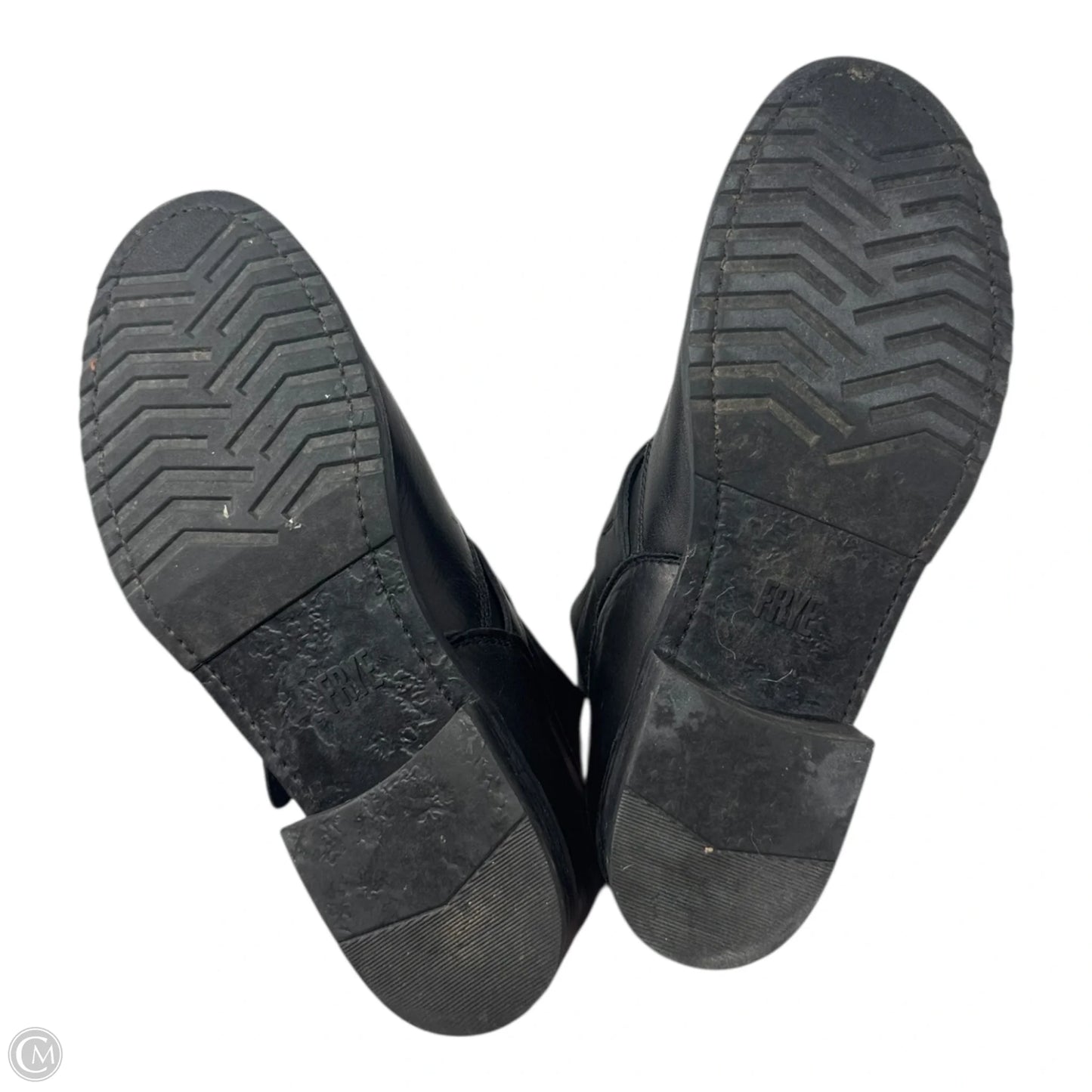 Boots Designer By Frye In Black, Size: 7.5