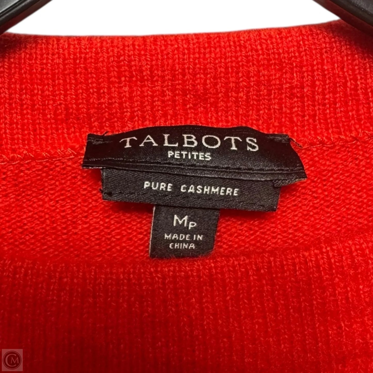 Sweater Cashmere By Talbots In Red, Size: Mp