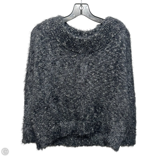 Eyelash Sweater By Express In Black & White, Size: Xs