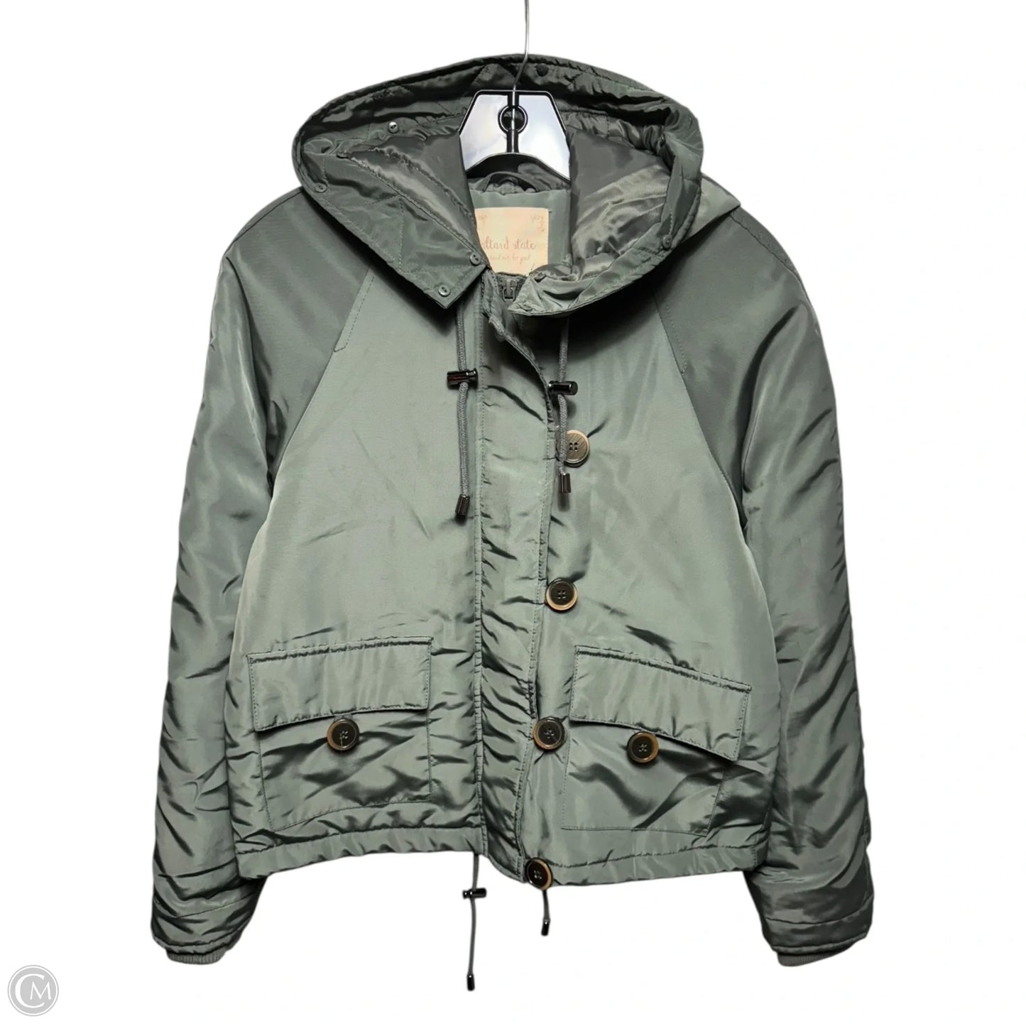 Jacket Puffer & Quilted By Altard State In Green, Size: Xs