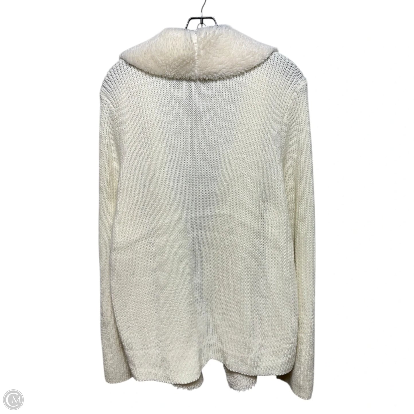 Sweater Cardigan By Kate & Sam In Cream, Size: Xxl