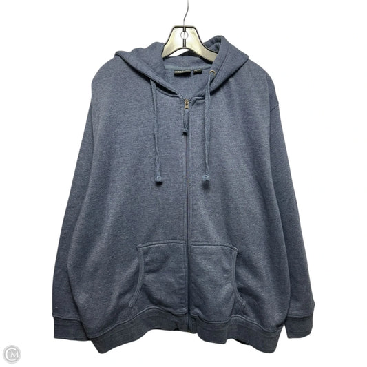 Sweatshirt Hoodie By CG L CG In Blue, Size: 2x