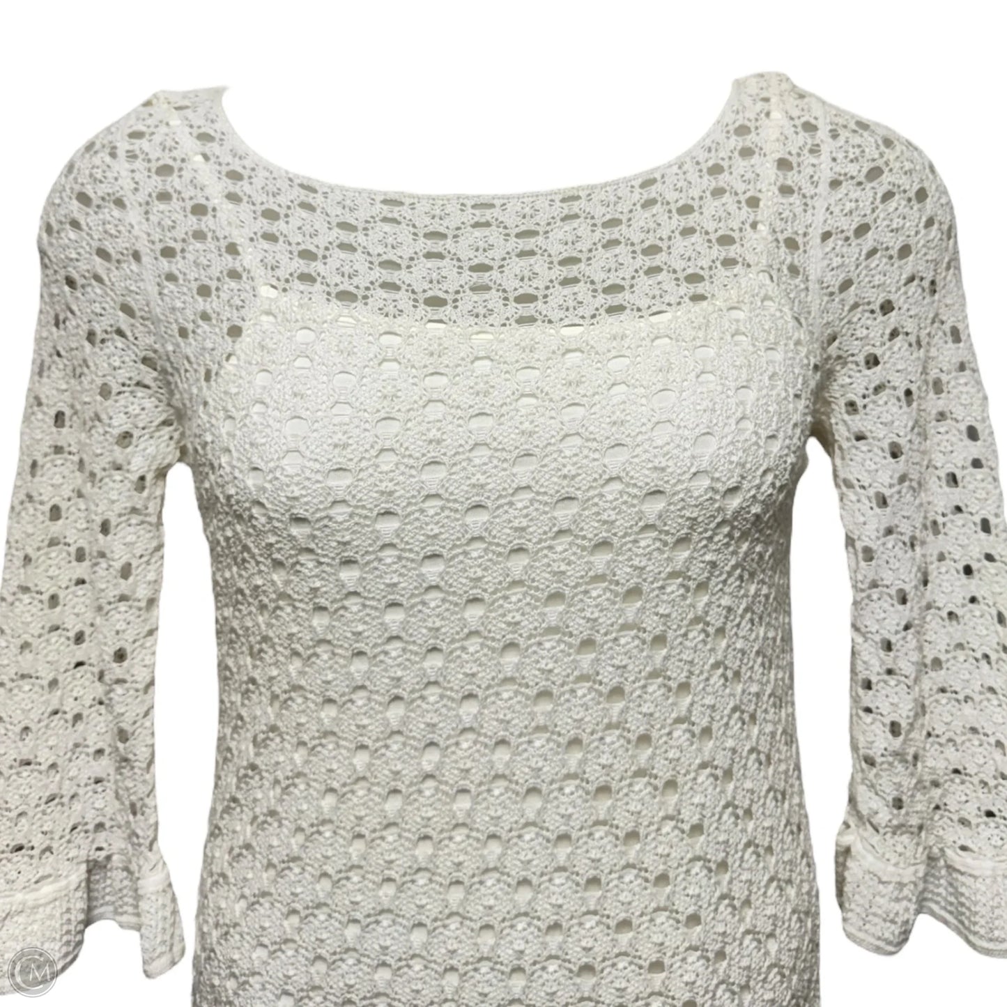 Shauna Crochet Dress Designer By Lilly Pulitzer In White, Size: M