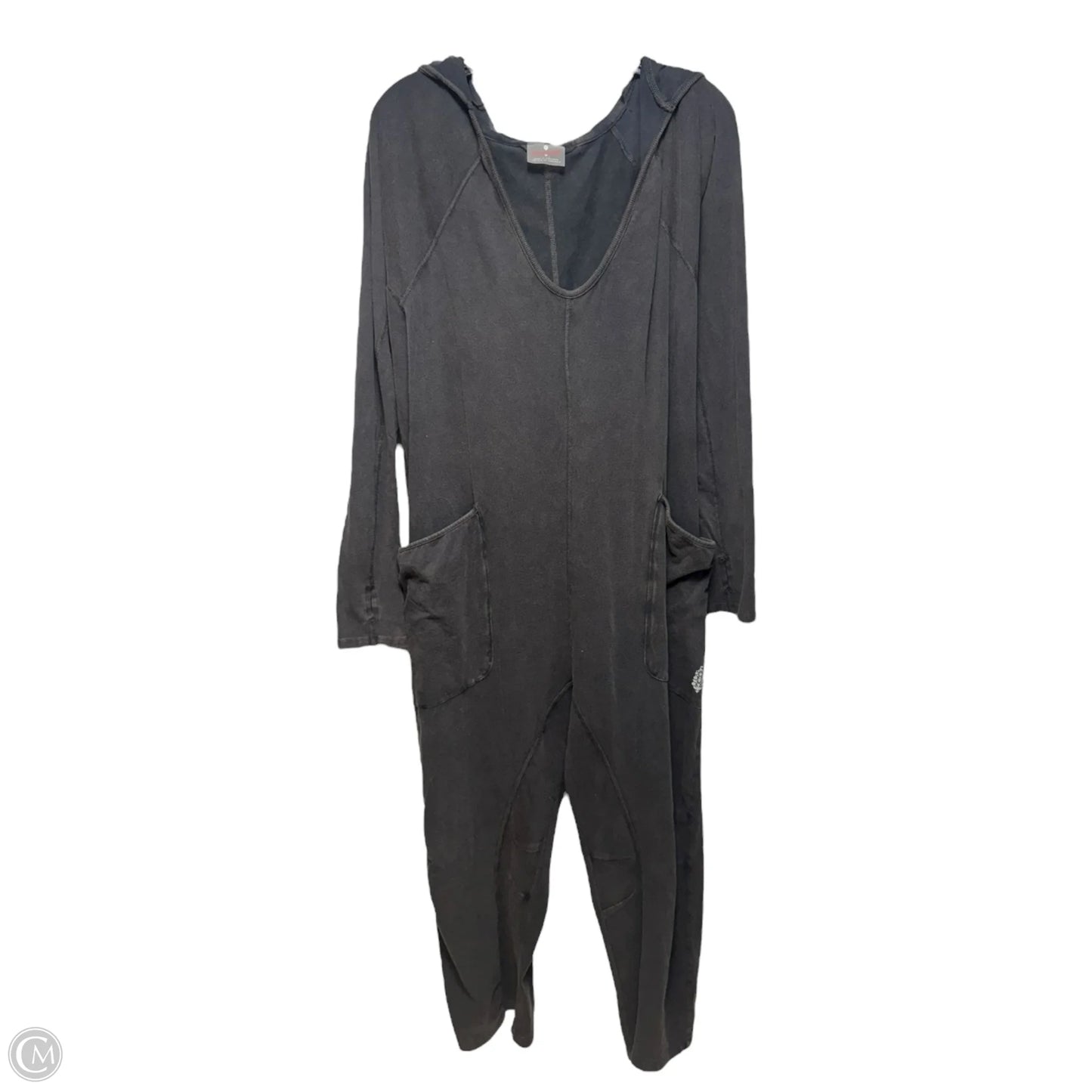 Hot Shot Long Sleeve Onesie By Free People In Grey, Size: M