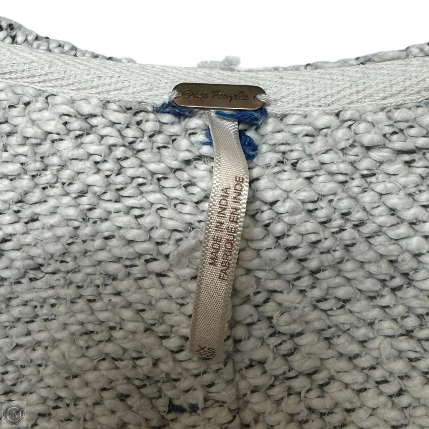 Pullover Hoodie Sweatshirt By Free People In Grey, Size: Xs