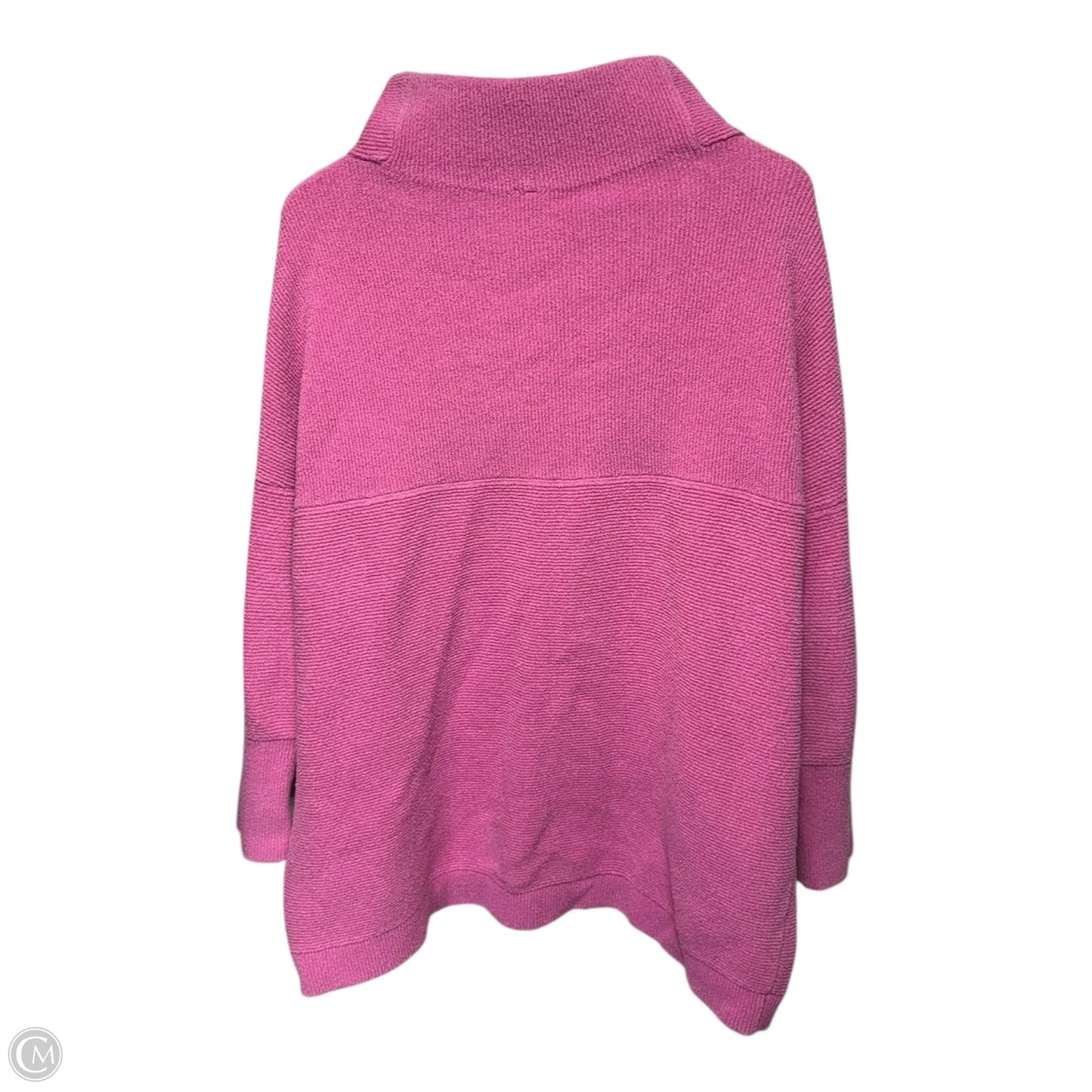 Ottoman Slouchy Fit Tunic Sweater By Free People In Pink, Size: L
