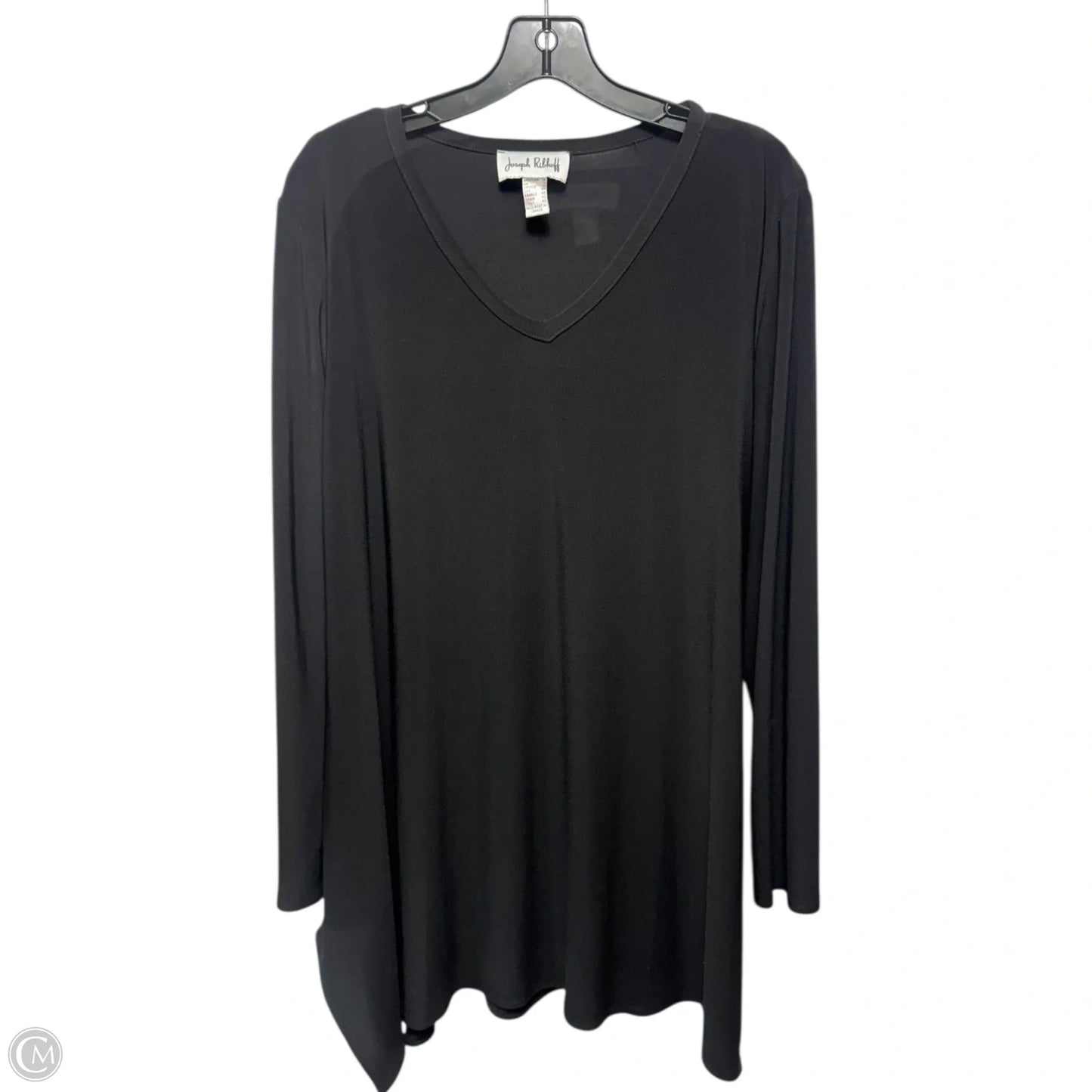 Top Long Sleeve By Joseph Ribkoff In Black, Size: 16
