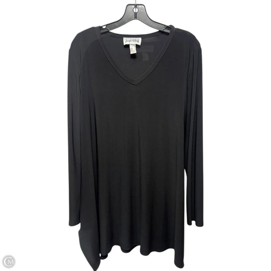 Top Long Sleeve By Joseph Ribkoff In Black, Size: 16