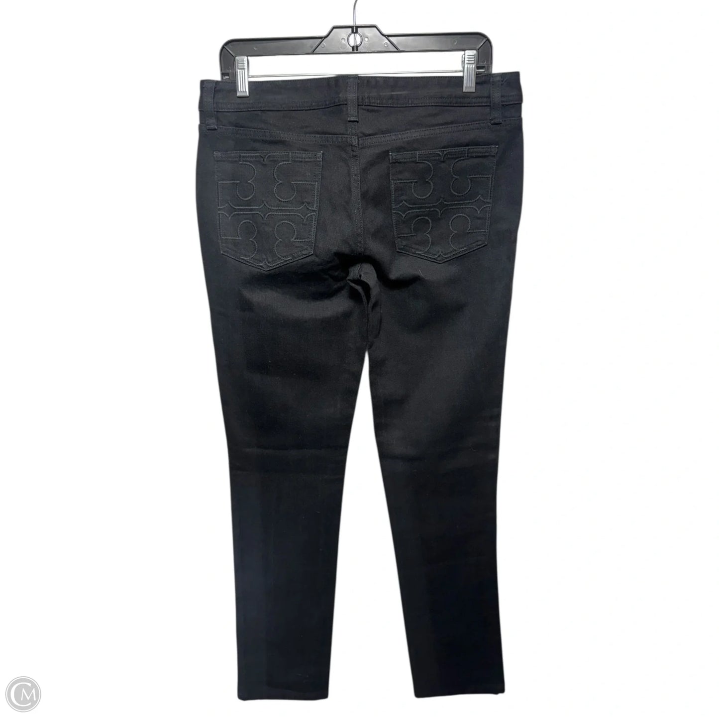 Jeans Designer By Tory Burch In Black, Size: 10