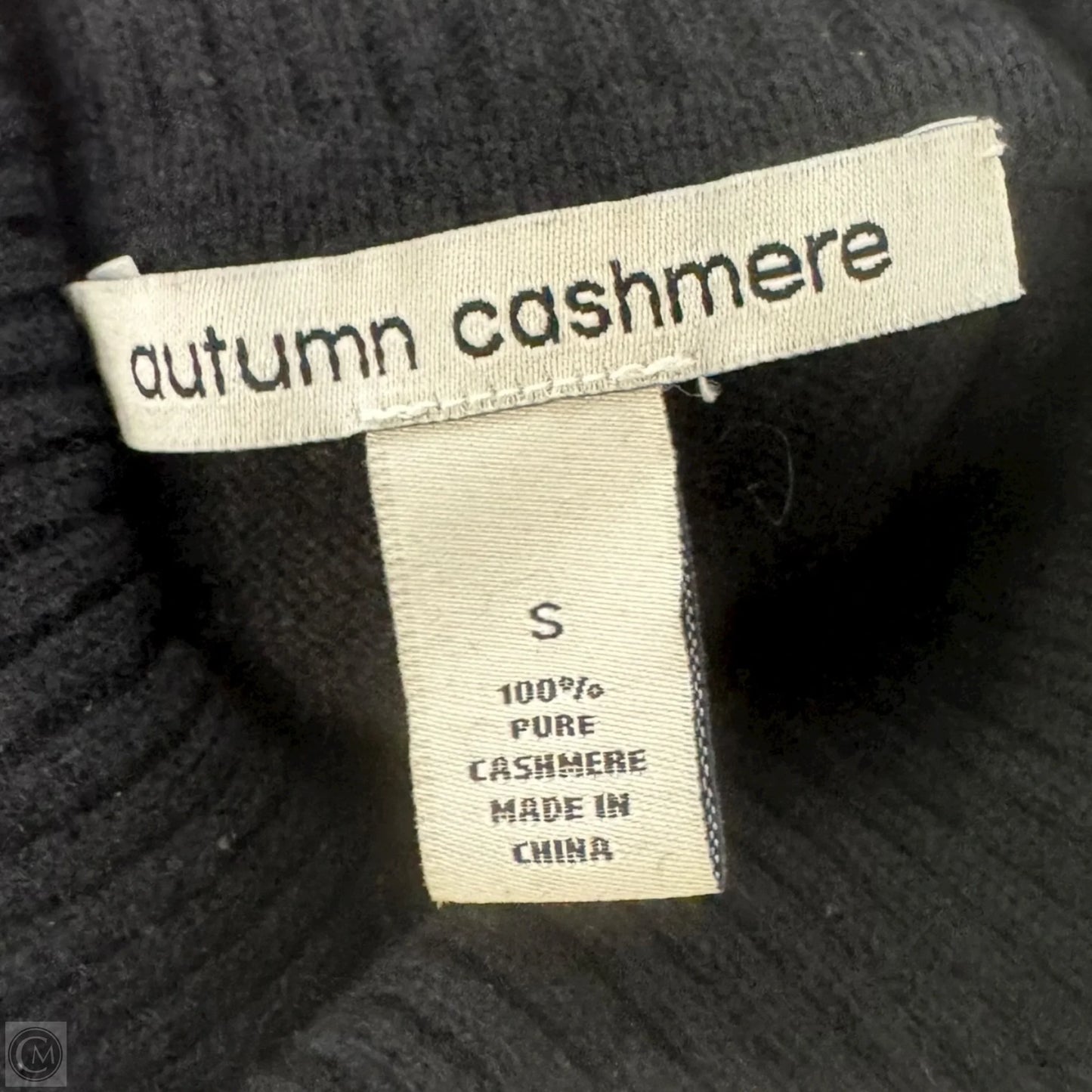 Cashmere Turtleneck Cold Shoulder Sweater Midi Dress By Autumn Cashmere In Black, Size: S