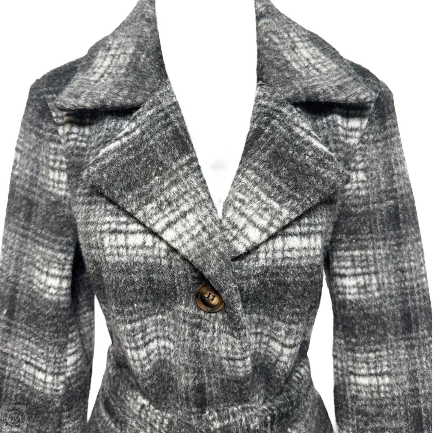 Coat By Cyrus In Plaid Pattern, Size: S