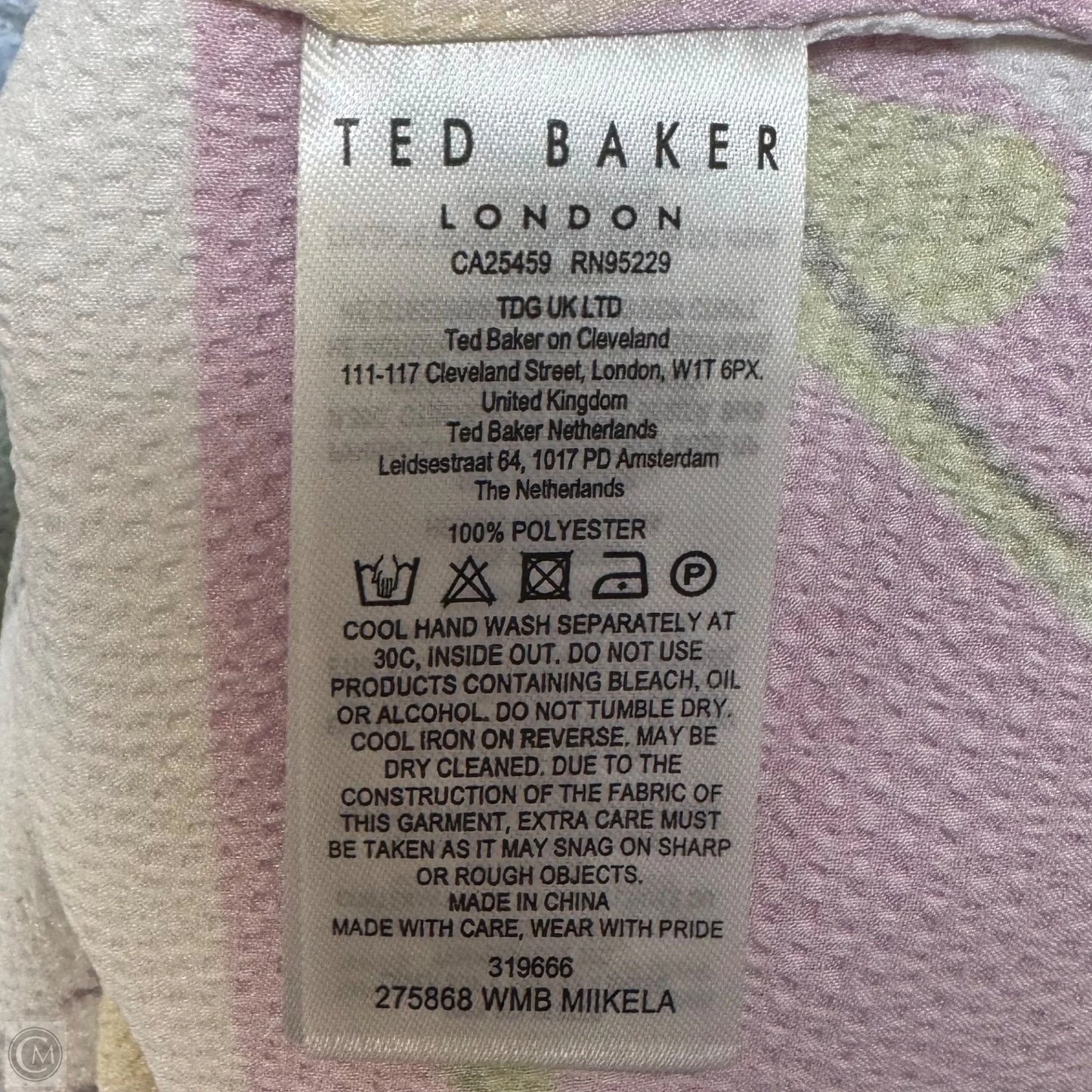 Miikela Puff Sleeve Blouse By Ted Baker In Floral Print, Size: XS (0)