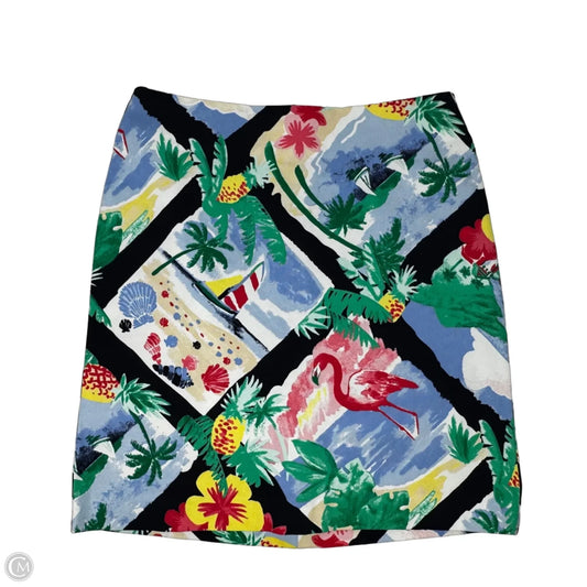 Skirt Mini & Short By Talbots In Tropical Print, Size: 2p