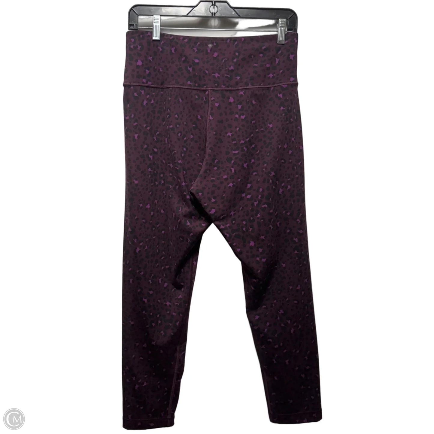 Athletic Capris By Victorias Secret In Leopard Print, Size: L