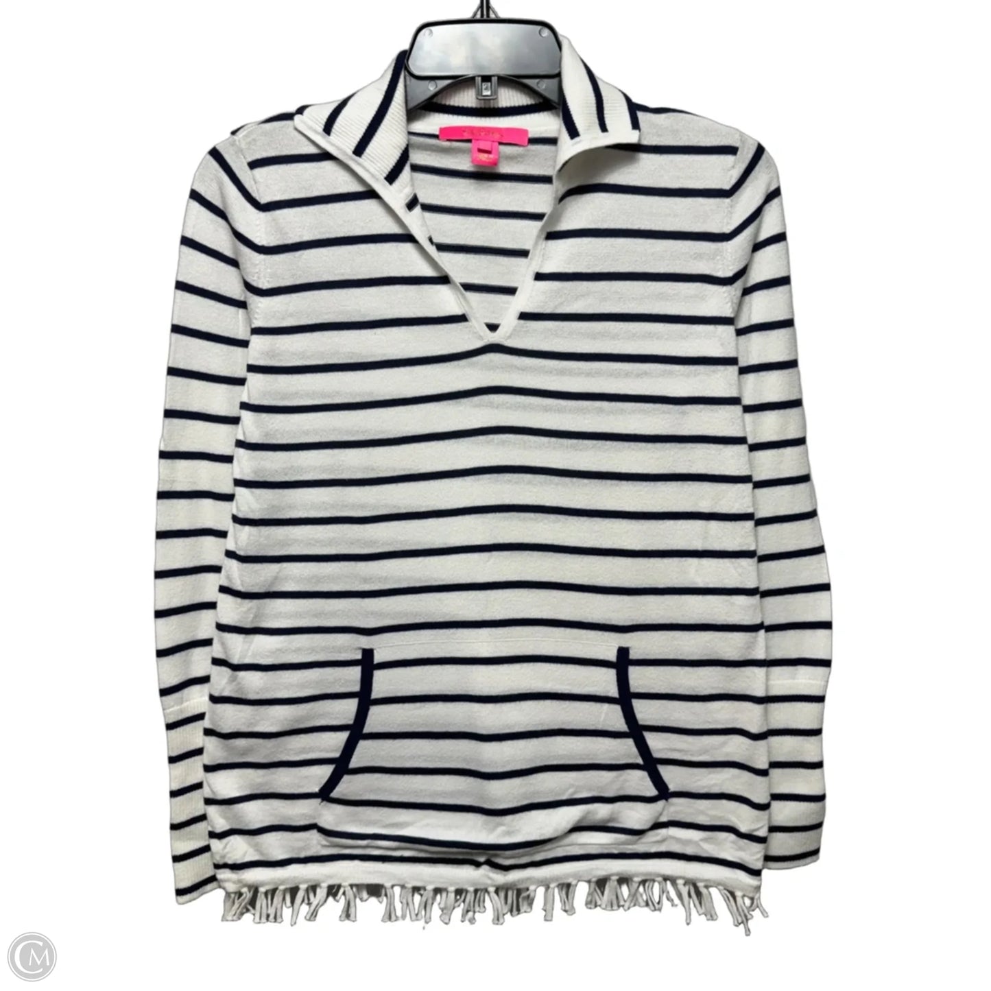 Top Long Sleeve Designer By Lilly Pulitzer In Striped Pattern, Size: Xs