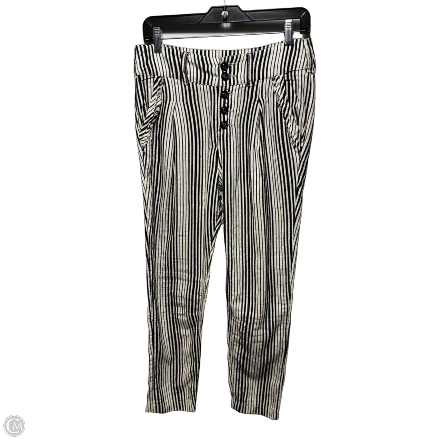Pants Cargo & Utility By Free People In Striped Pattern, Size: 2
