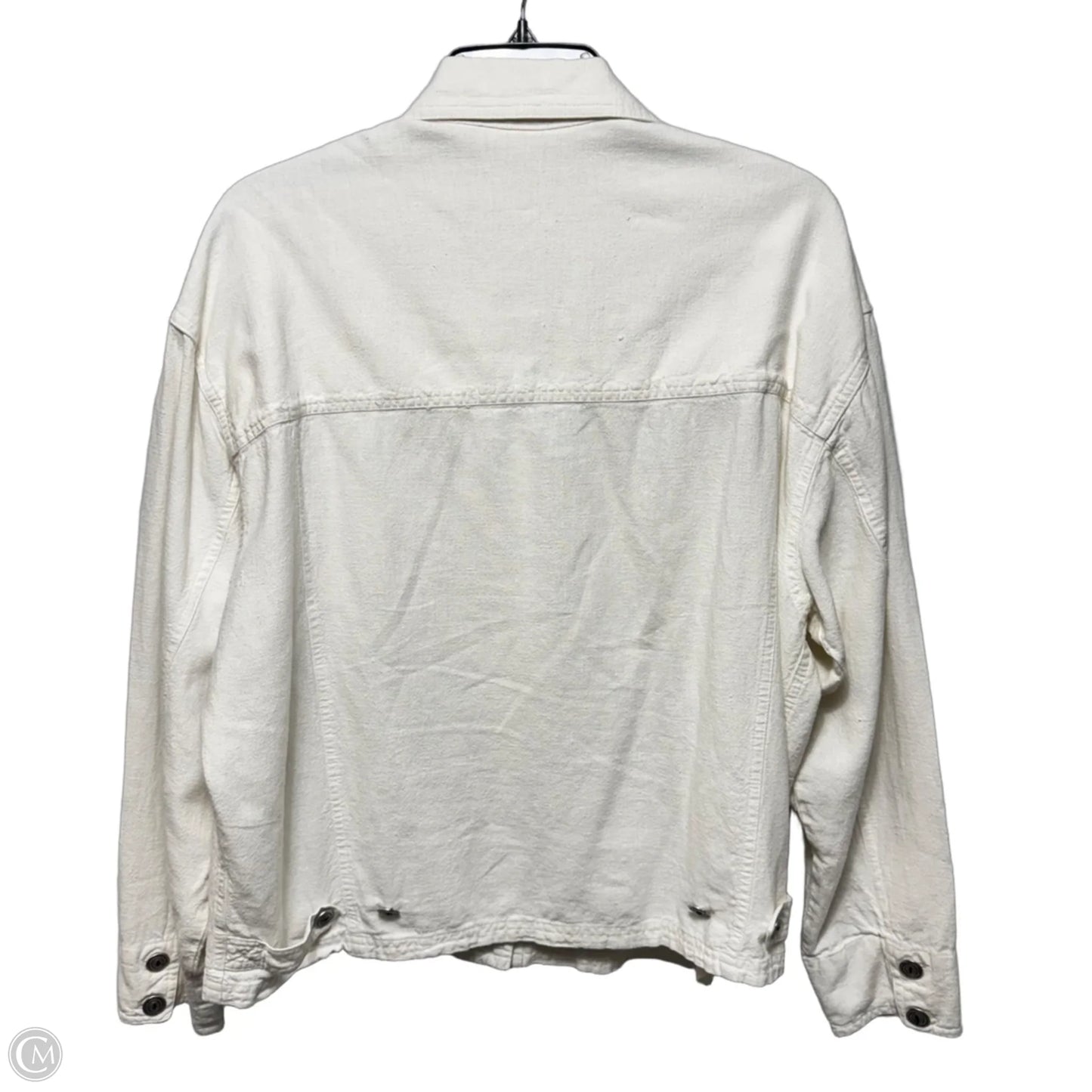 Jacket Other By Chicos In White, Size: 2