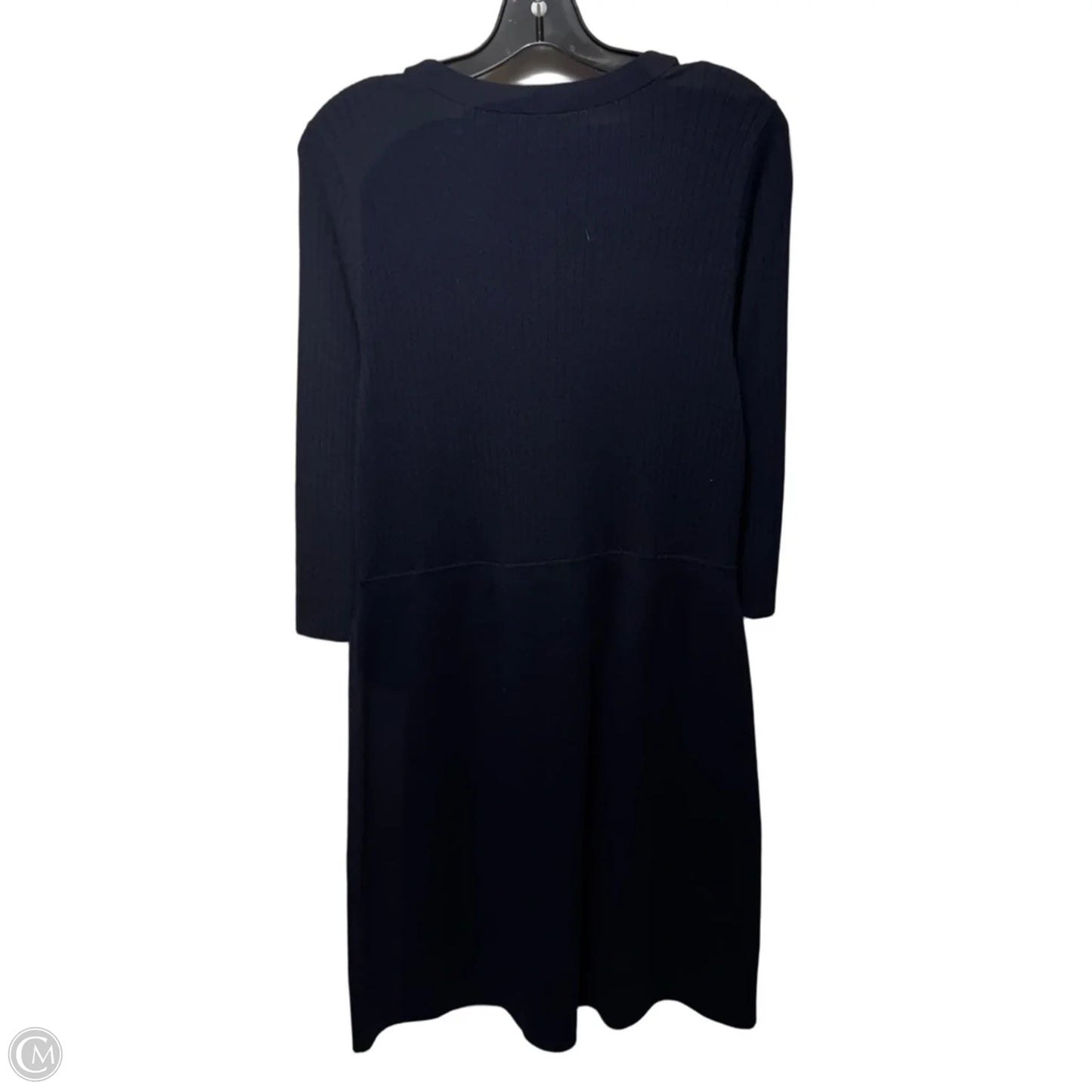 Knit Dress Casual Midi By Talbots In Navy, Size: Mp