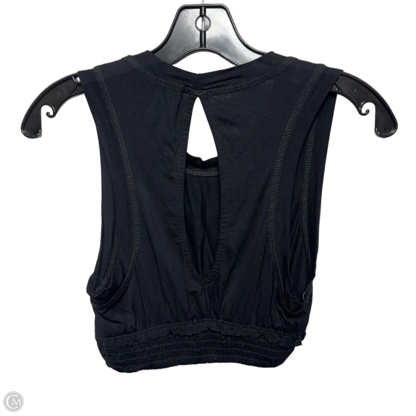 Open Back Athletic Bra By Free People In Black, Size: Xs