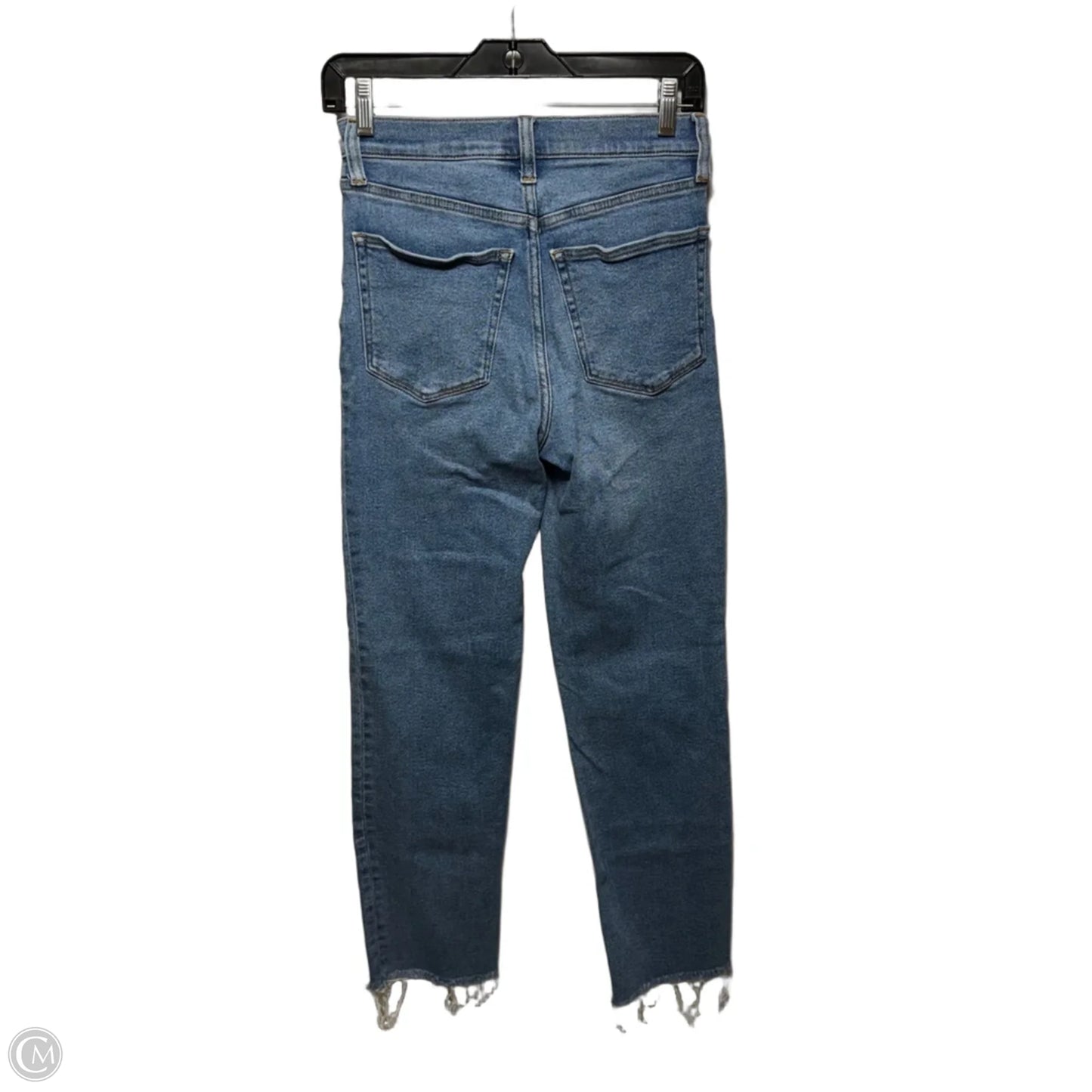 Stovepipe Jeans By J. Crew In Blue Denim, Size: 0/25