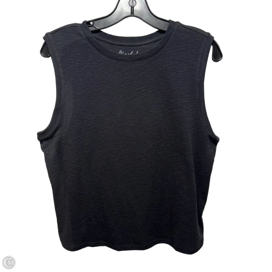 Top Sleeveless By Marled In Black, Size: L