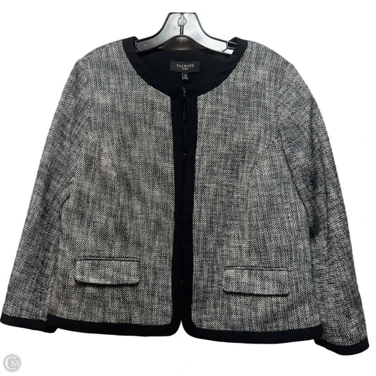 Blazer By Talbots In Black, Size: 14p
