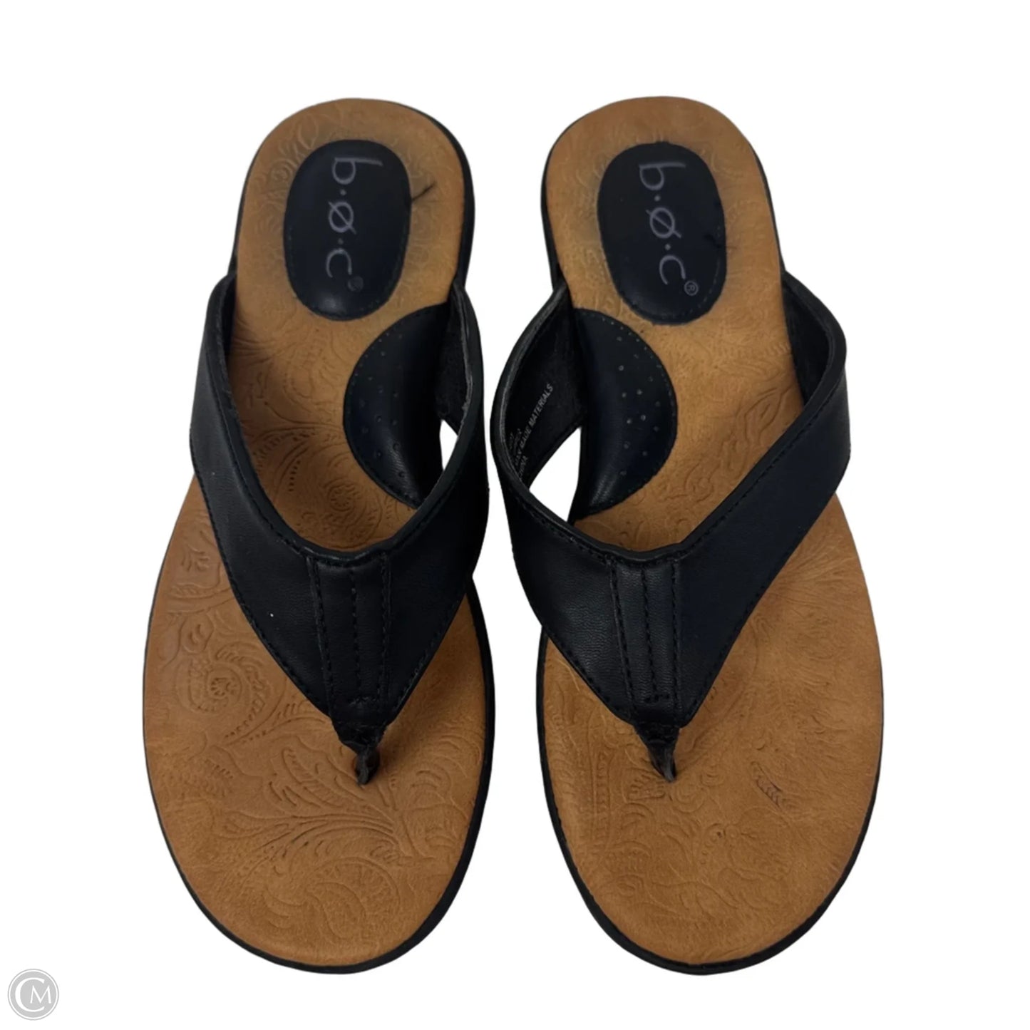 Sandals Flats By Boc In Black, Size: 7